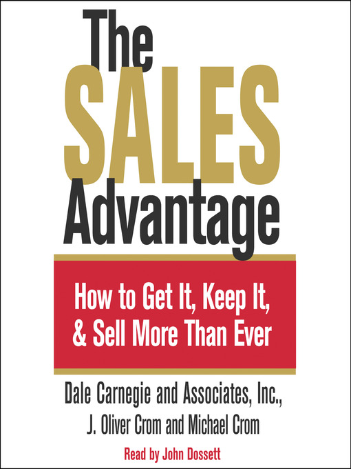 Title details for The Sales Advantage by J. Oliver Crom - Wait list
